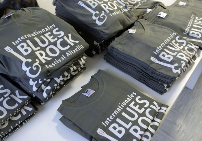 T-Shirts für das Blues & Rock Festivals Altzella